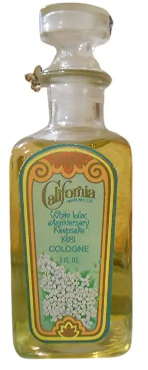 California Anniversary Keepsake White Lilac